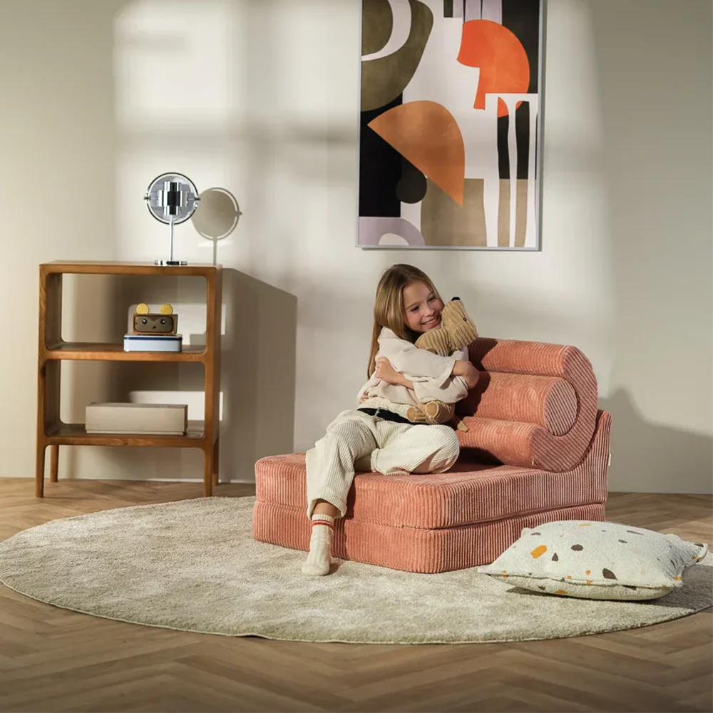 Wigiwama Aufklappbarer Kindersessel  'Flipster'  Pink Mousse - Image 6