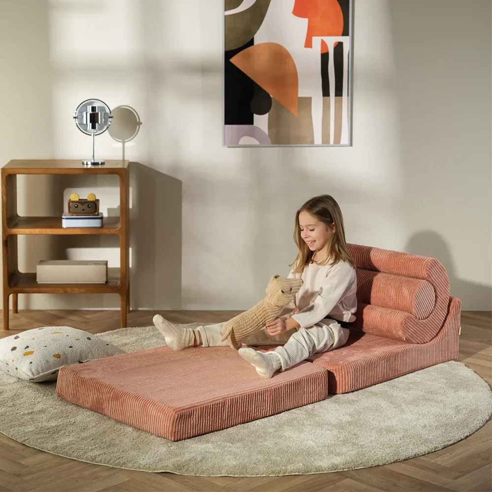 Wigiwama Aufklappbarer Kindersessel  'Flipster'  Pink Mousse - Image 8
