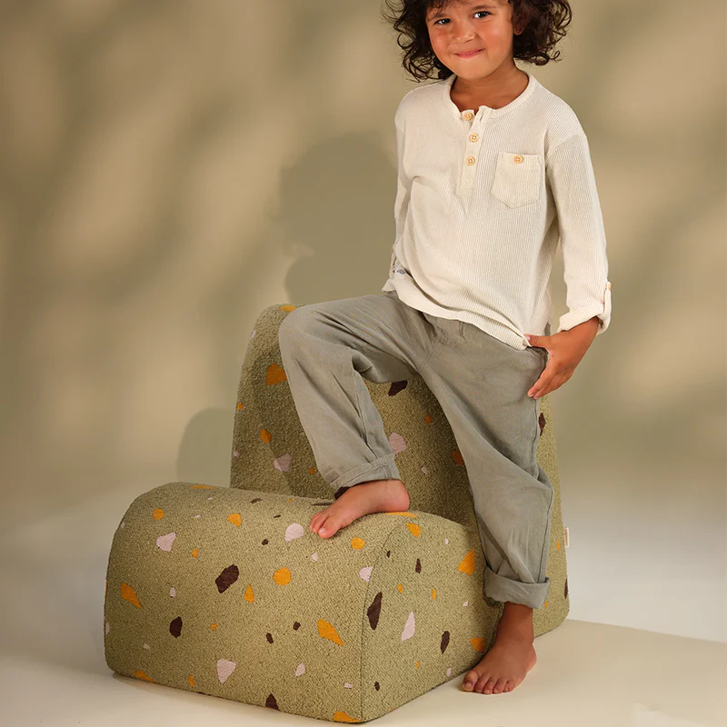 Wigiwama  Kindersessel  'Terrazzo Cloud Chair' Moss - Image 7