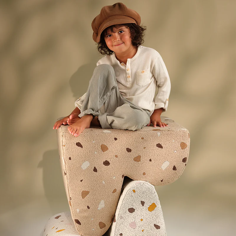 Wigiwama  Kindersessel  'Terrazzo Cloud Chair' Sand - Image 5