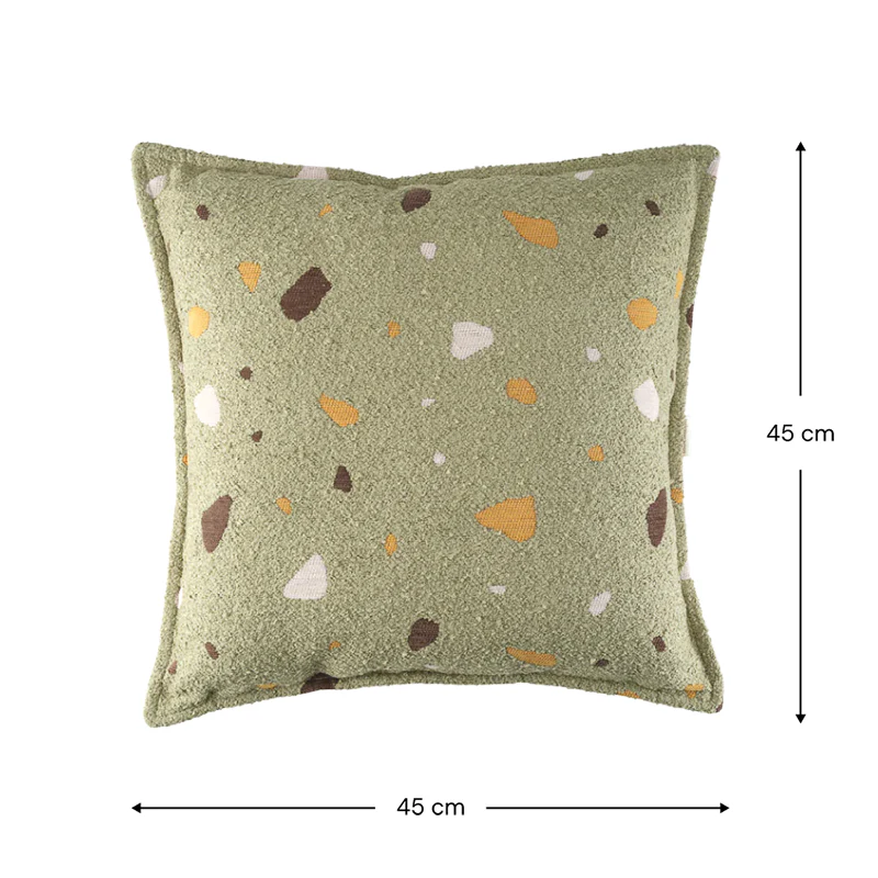Wigiwama  Kissen  'Terrazzo Block' Moss - Image 3