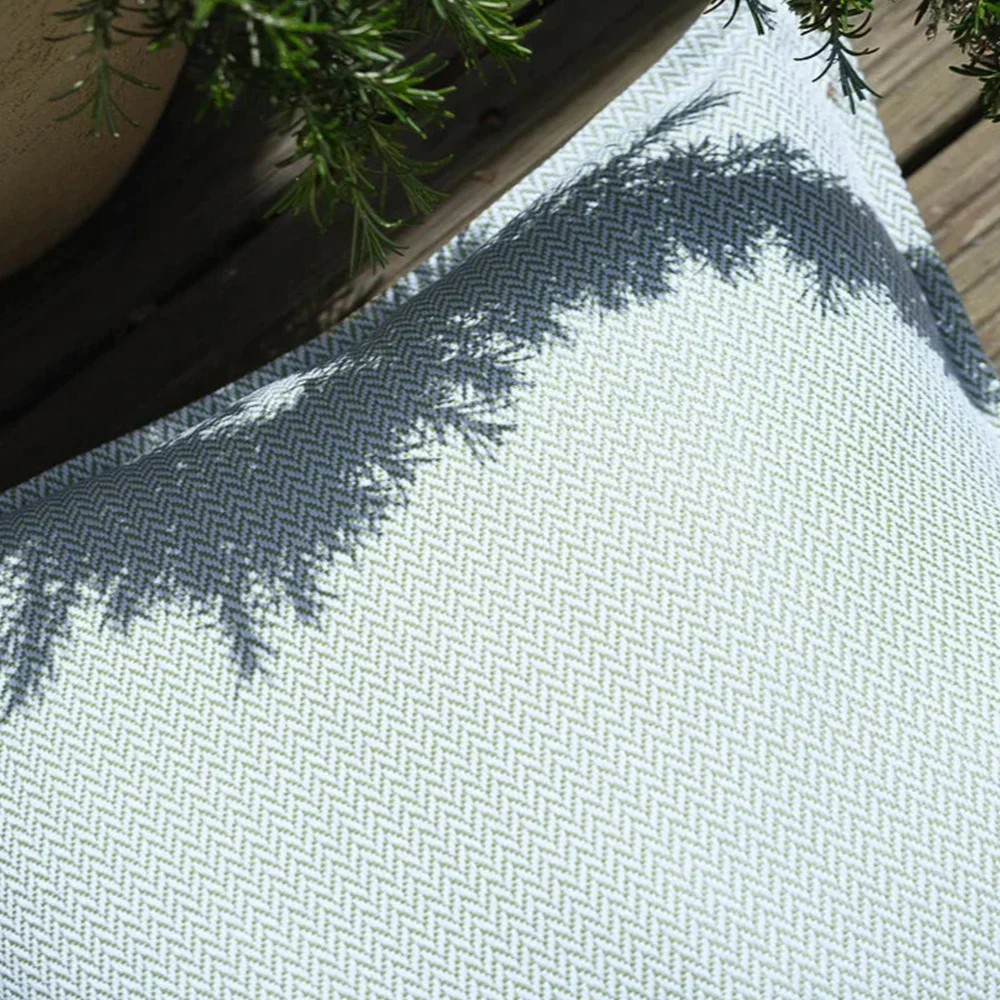 Wigiwama  Outdoor Kissen  'Block' Azure - Image 3