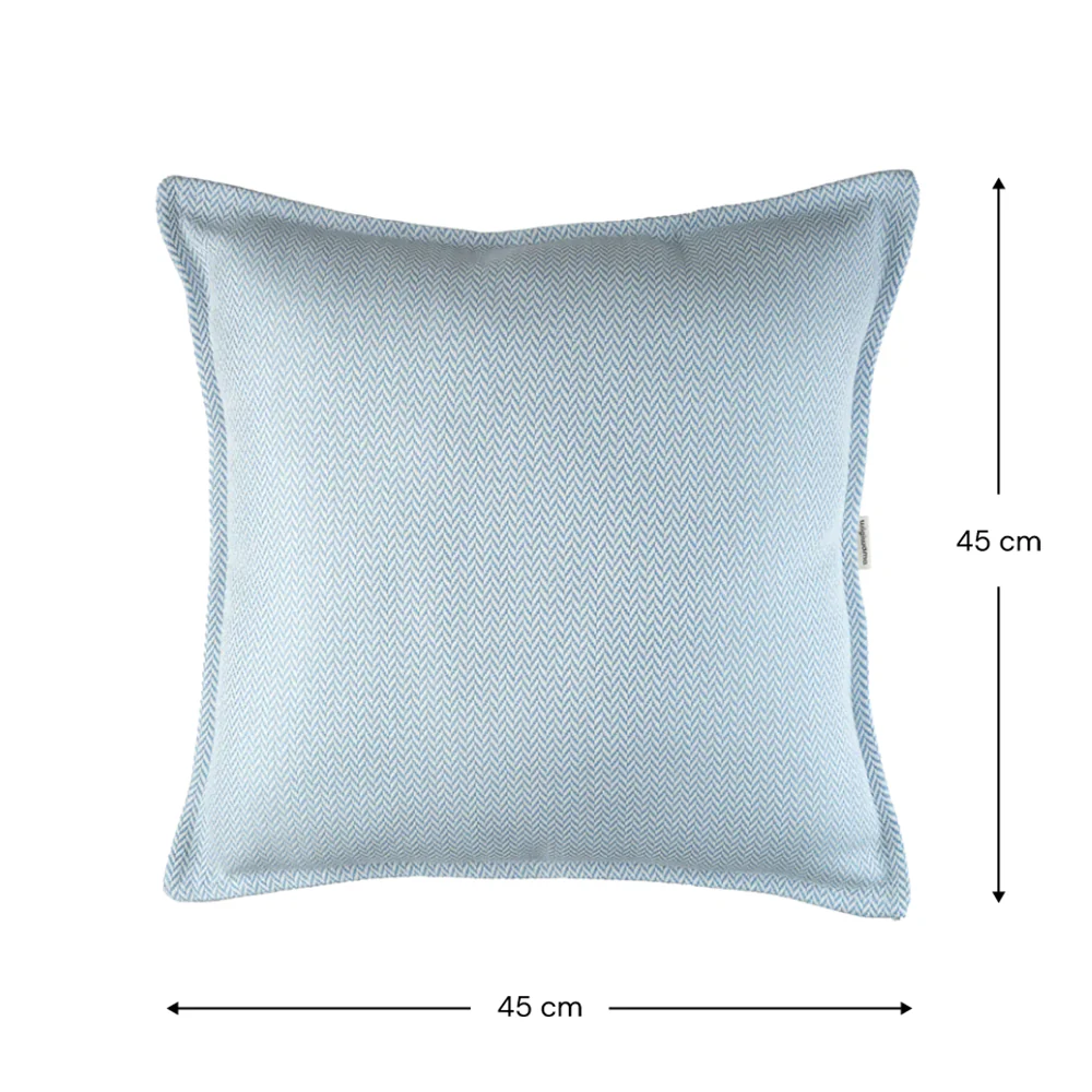 Wigiwama  Outdoor Kissen  'Block' Azure - Image 5