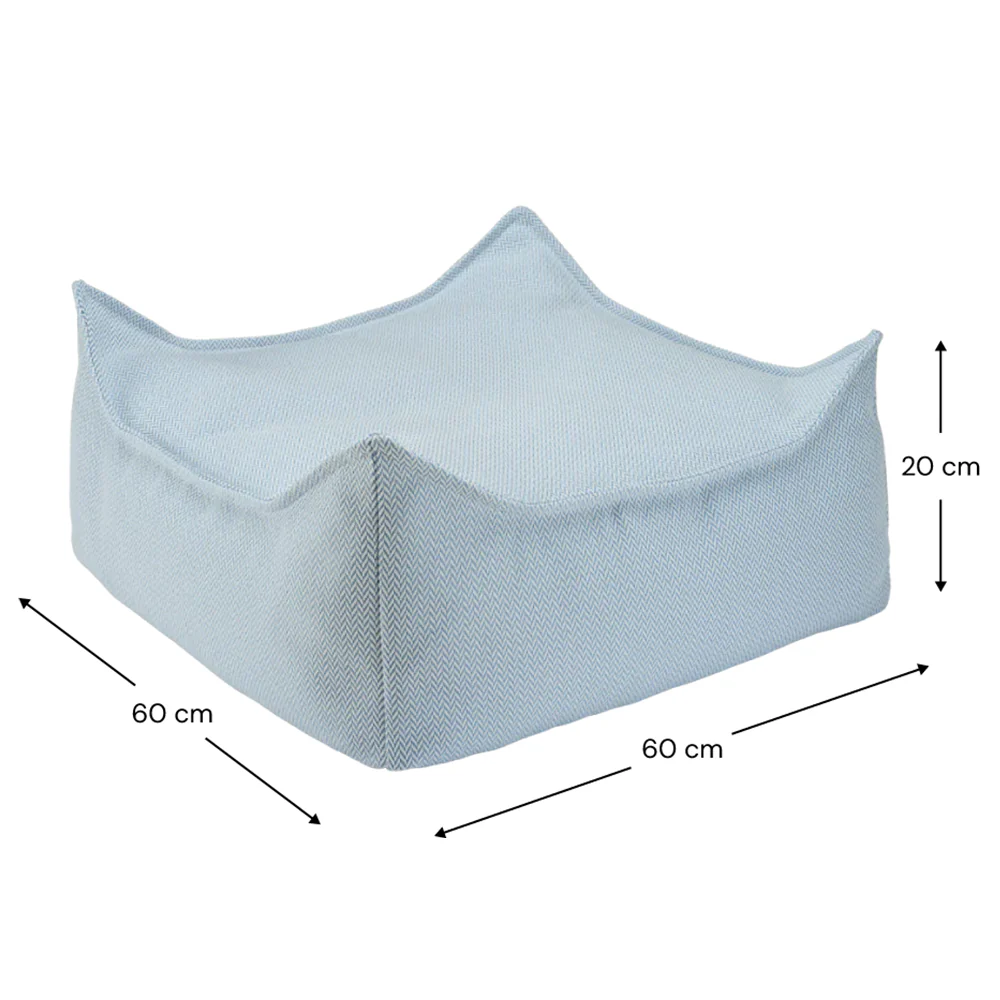 Wigiwama  Outdoor Ottoman Azure - Image 6