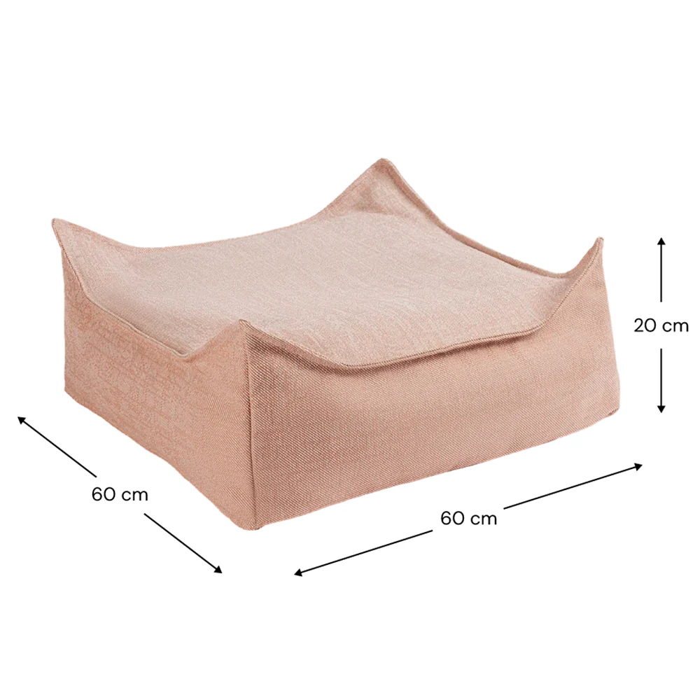 Wigiwama  Outdoor Ottoman Seashell - Image 4