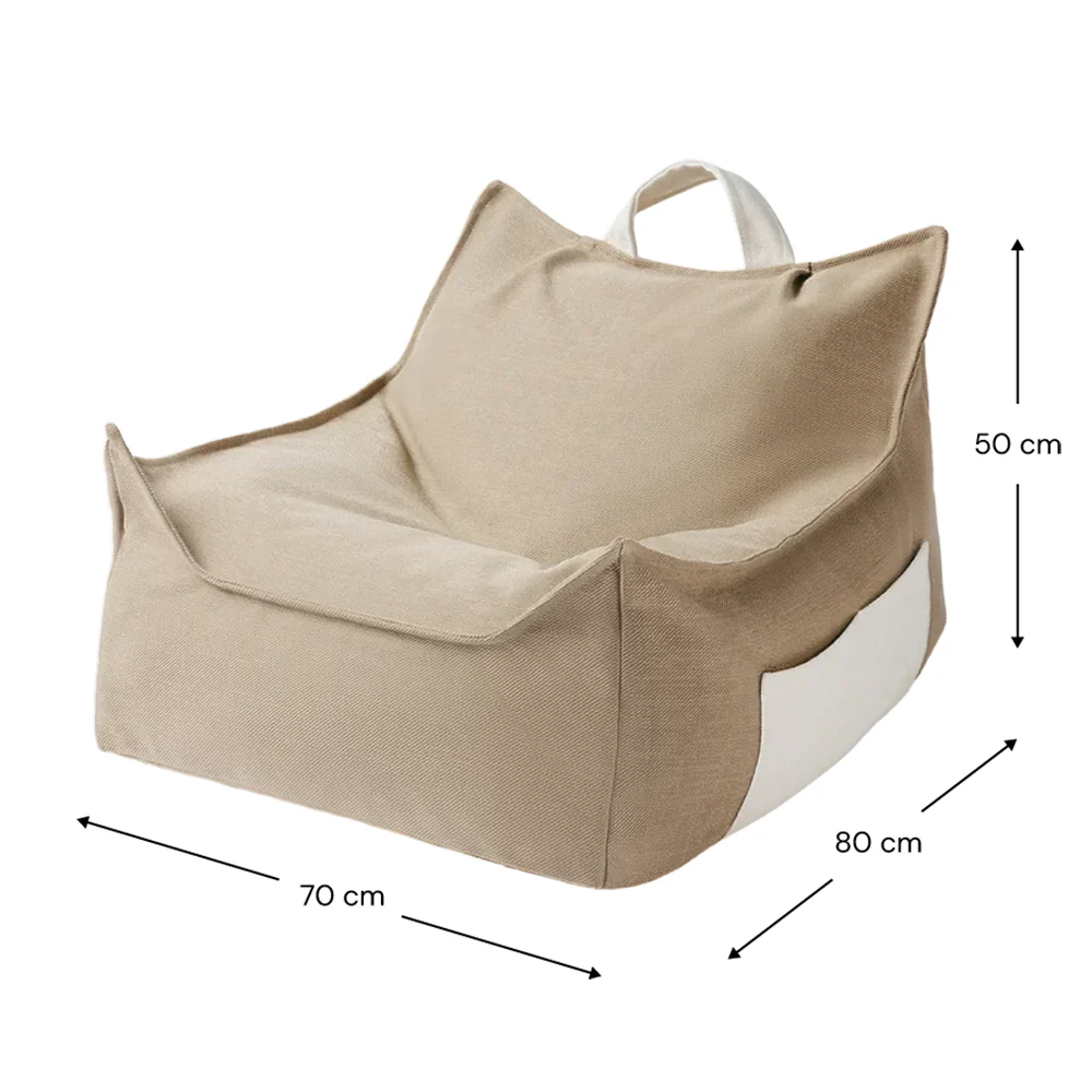 Wigiwama  Outdoor Sitzsack 'Beanbag' Dune - Image 8