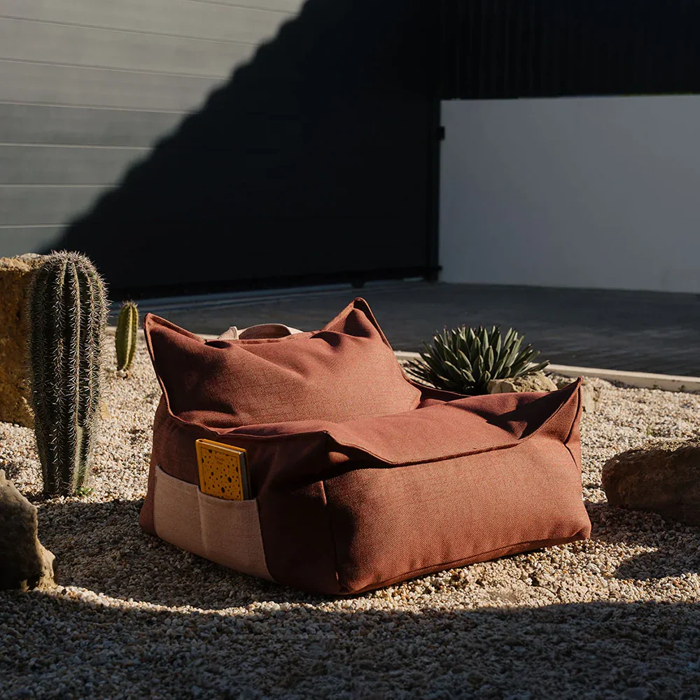 Wigiwama  Outdoor Sitzsack 'Beanbag' Pomegranate - Image 3