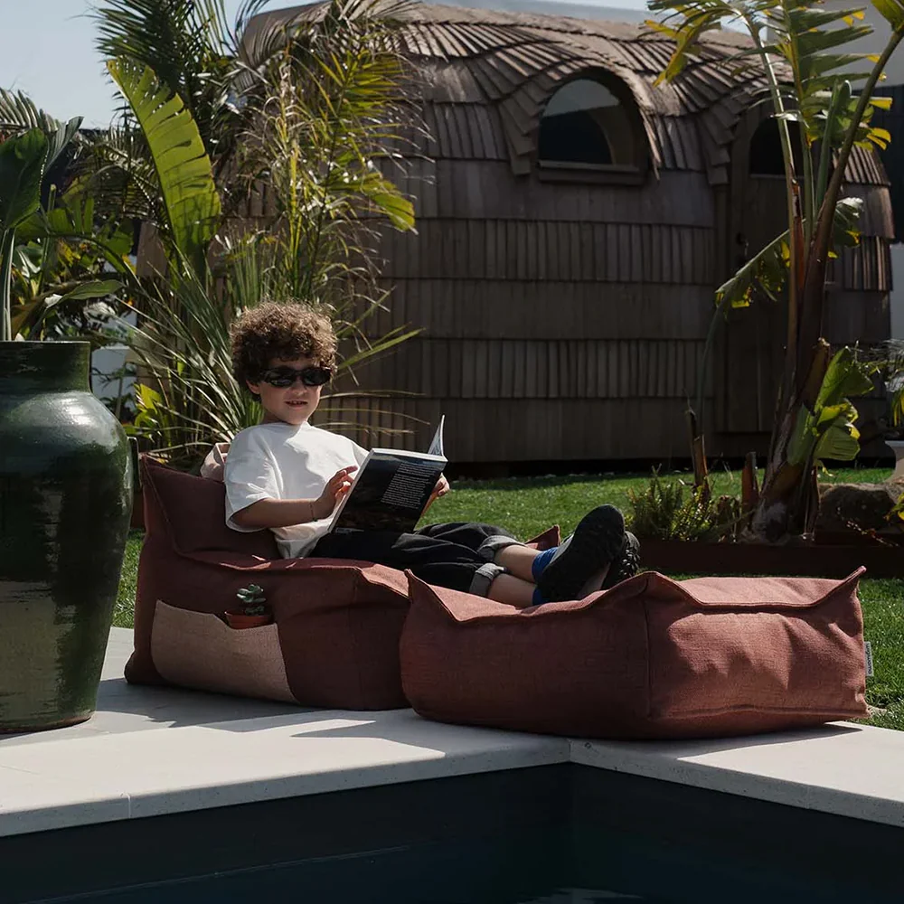 Wigiwama  Outdoor Sitzsack 'Beanbag' Pomegranate - Image 6