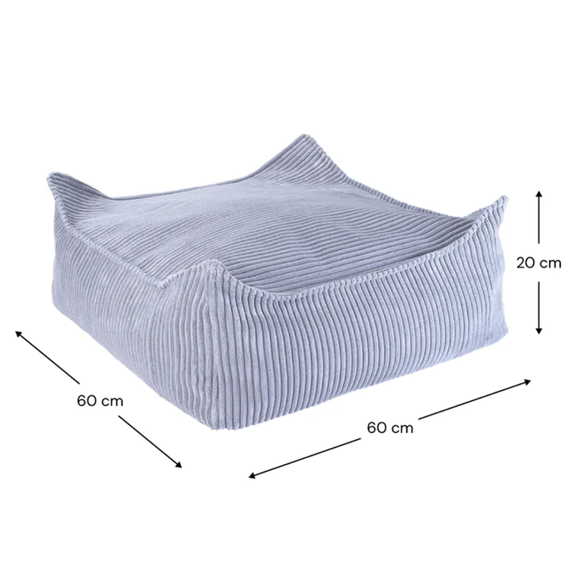 Wigiwama  Quadratischer Ottoman  Blueberry Blue - Image 3
