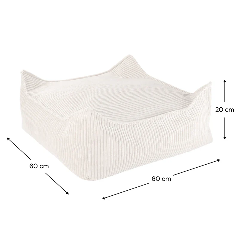 Wigiwama  Quadratischer Ottoman  Marshmallow - Image 9