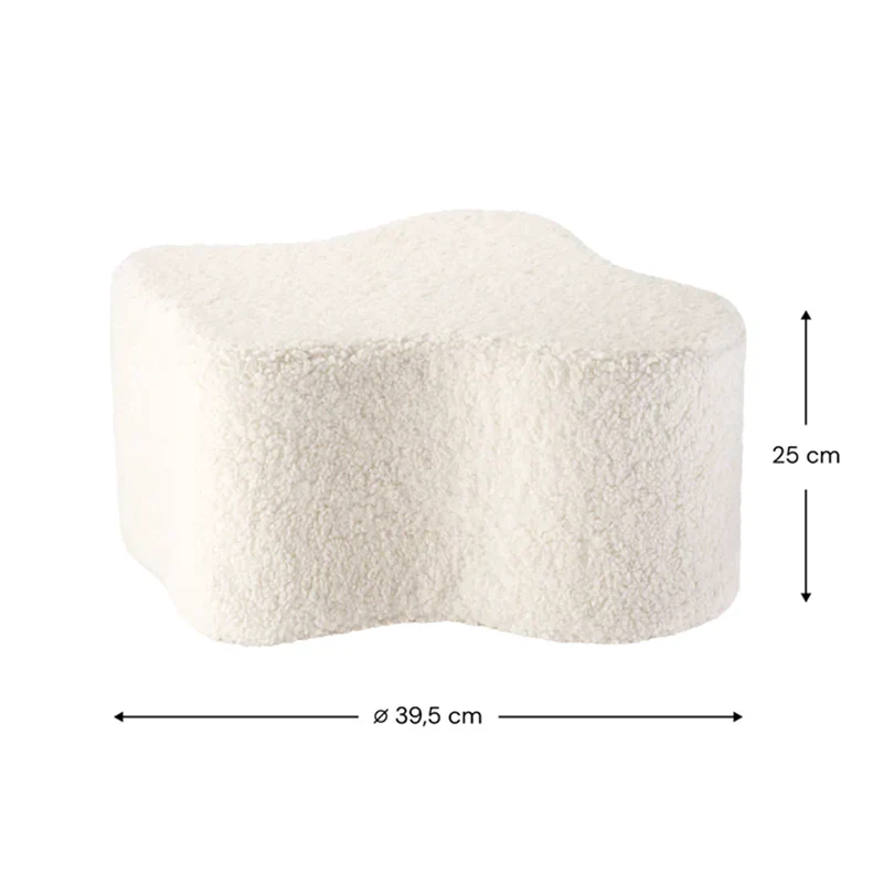Wigiwama  Sitzhocker  'Cloud' Cream White - Image 6
