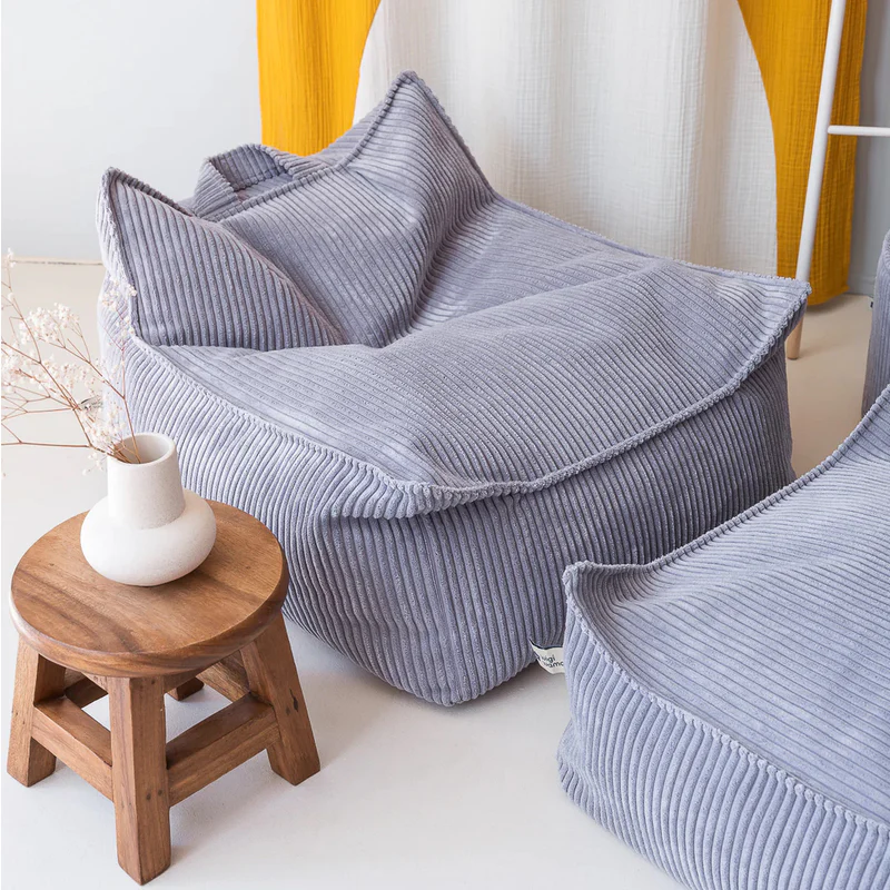 Wigiwama  Sitzsack Beanbag  Blueberry Blue - Image 2