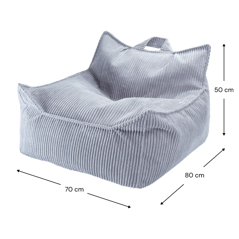 Wigiwama  Sitzsack Beanbag  Blueberry Blue - Image 5