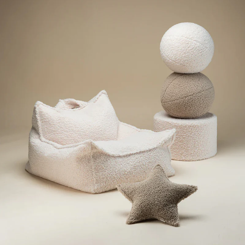 Wigiwama  Sitzsack Beanbag  Cream White - Image 7