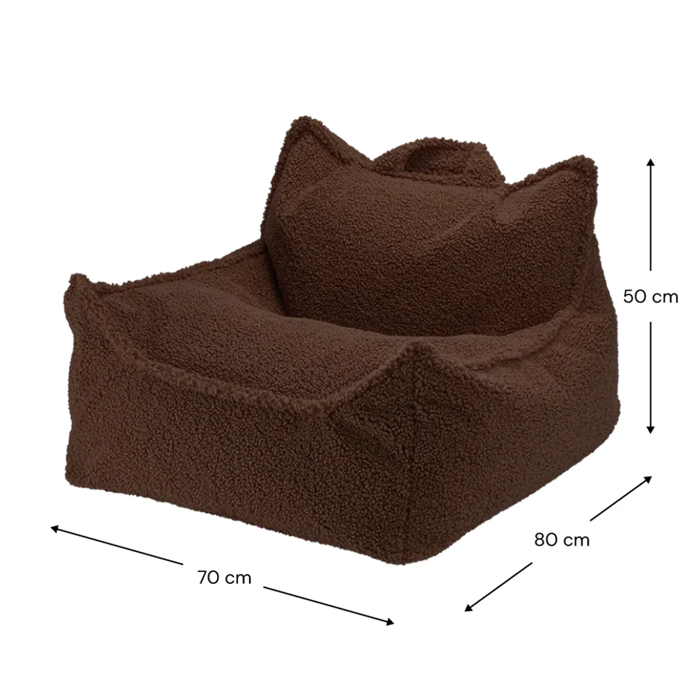 Wigiwama  Sitzsack Beanbag  Hazel Brown - Image 9