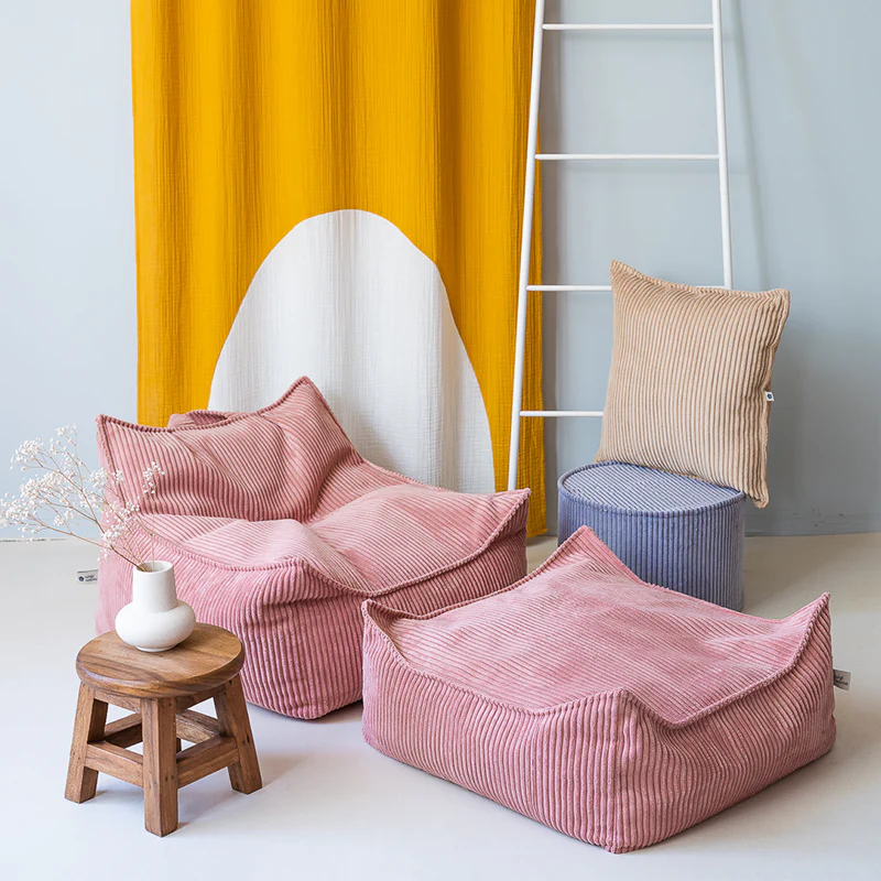 Wigiwama Sitzsack Beanbag Pink Mousse - Image 3