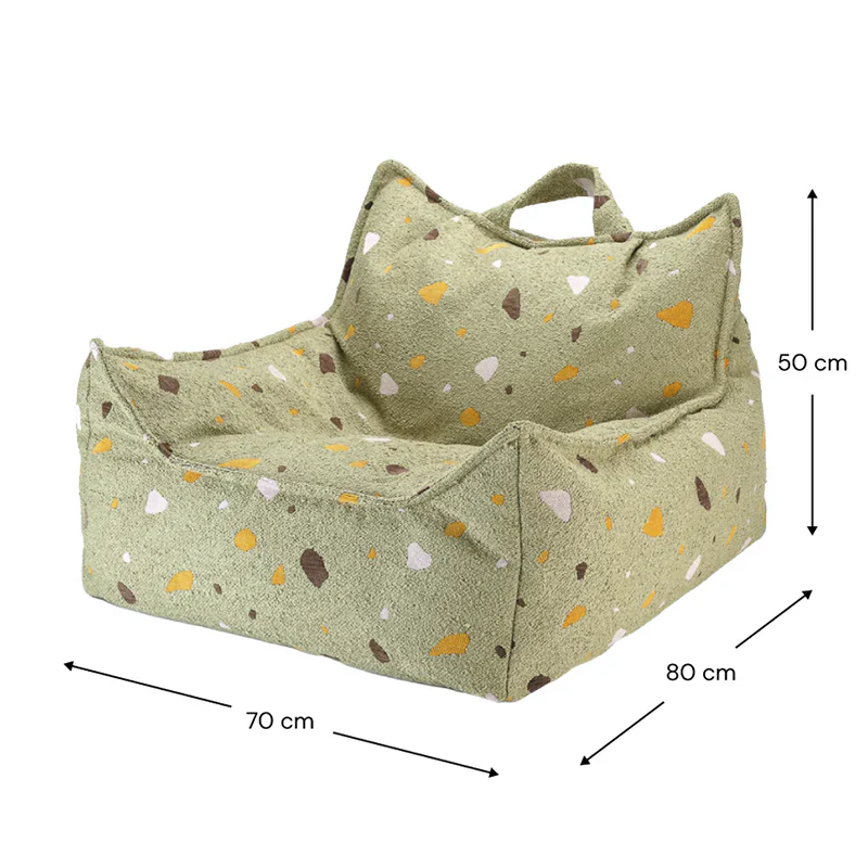 Wigiwama  Sitzsack Beanbag 'Terrazzo' Moss - Image 7