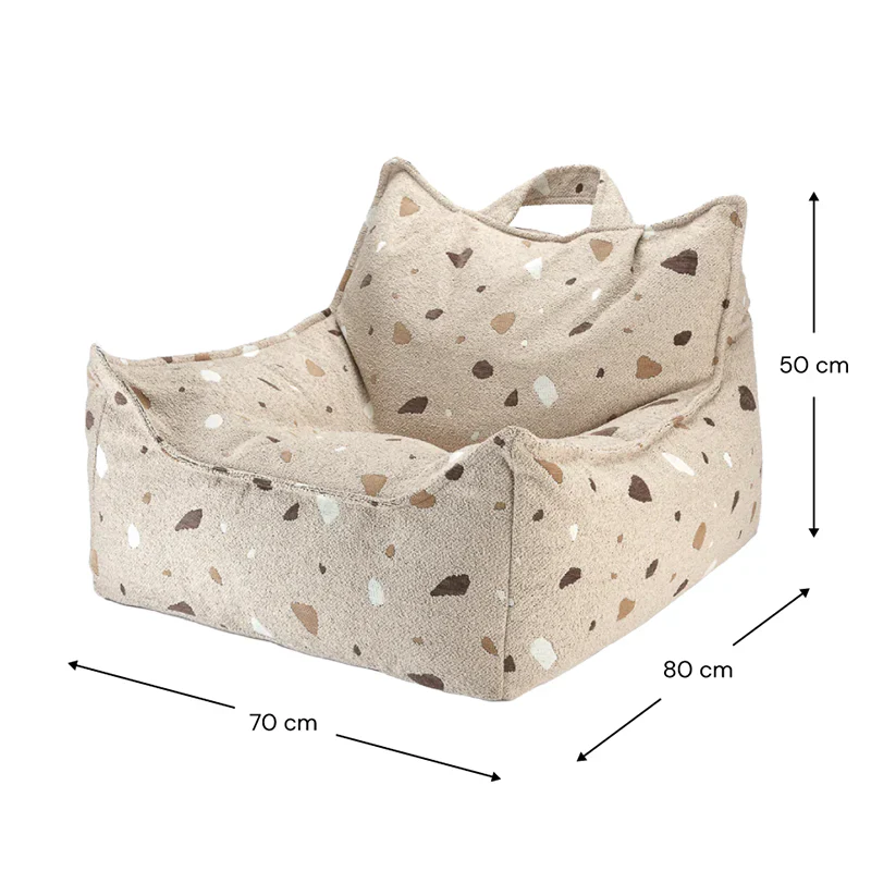 Wigiwama  Sitzsack Beanbag 'Terrazzo' Sand - Image 10