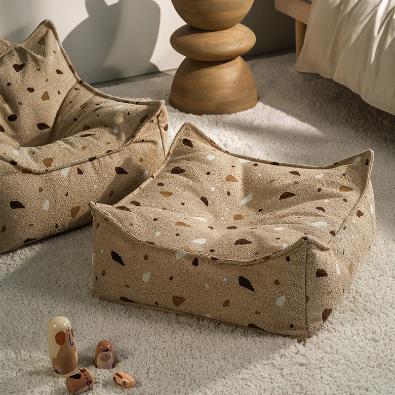 Wigiwama  Sitzsack Beanbag 'Terrazzo' Sand - Image 3