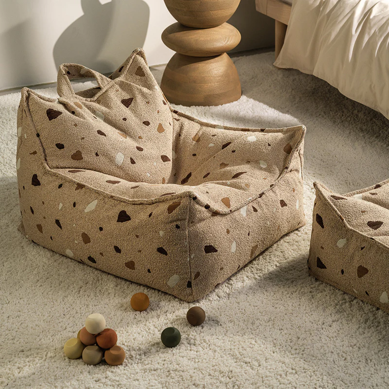 Wigiwama  Sitzsack Beanbag 'Terrazzo' Sand - Image 4