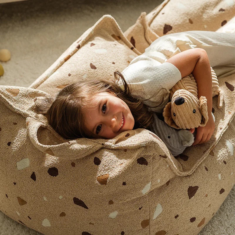 Wigiwama  Sitzsack Beanbag 'Terrazzo' Sand - Image 7