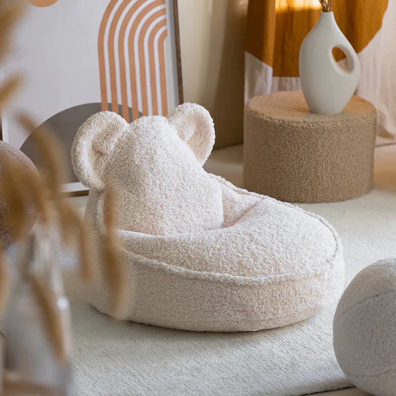 Wigiwama  Sitzsack Bear  Cream White - Image 3