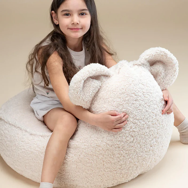 Wigiwama  Sitzsack Bear  Cream White - Image 6