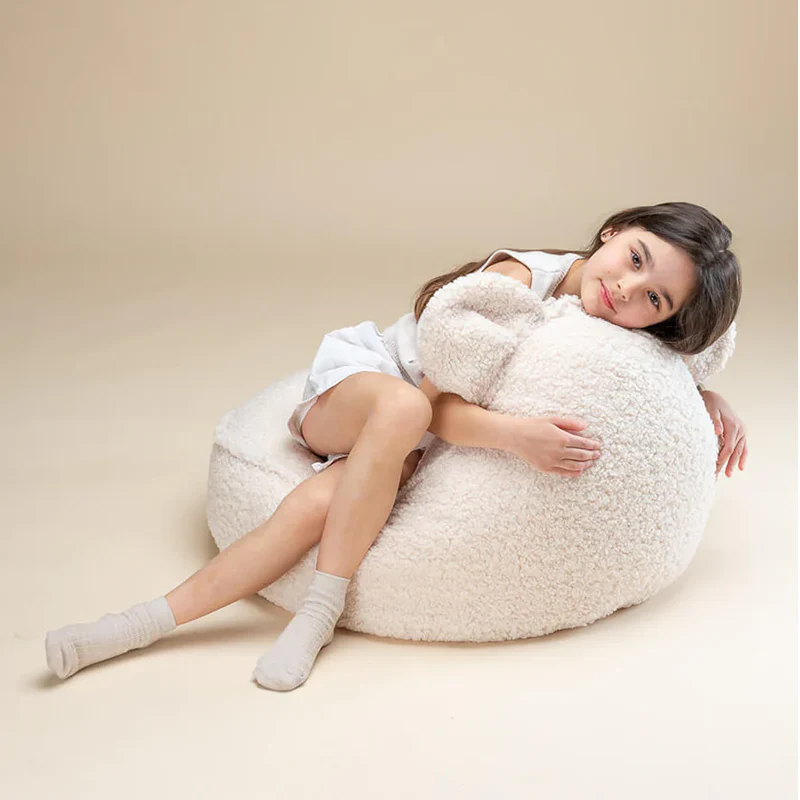 Wigiwama  Sitzsack Bear  Cream White - Image 7
