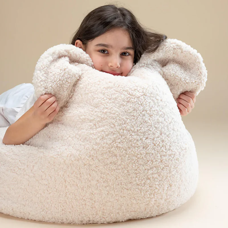Wigiwama  Sitzsack Bear  Cream White - Image 8