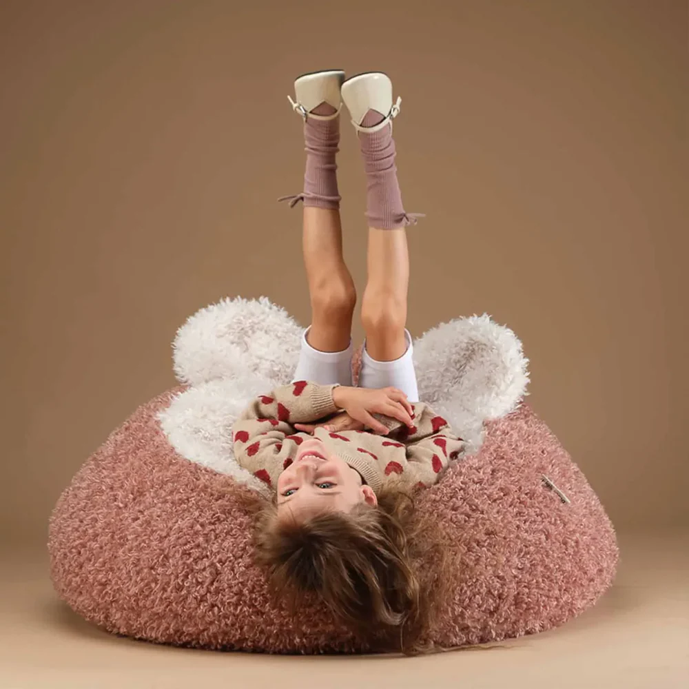Wigiwama  Sitzsack 'Yeti' Blush - Image 6