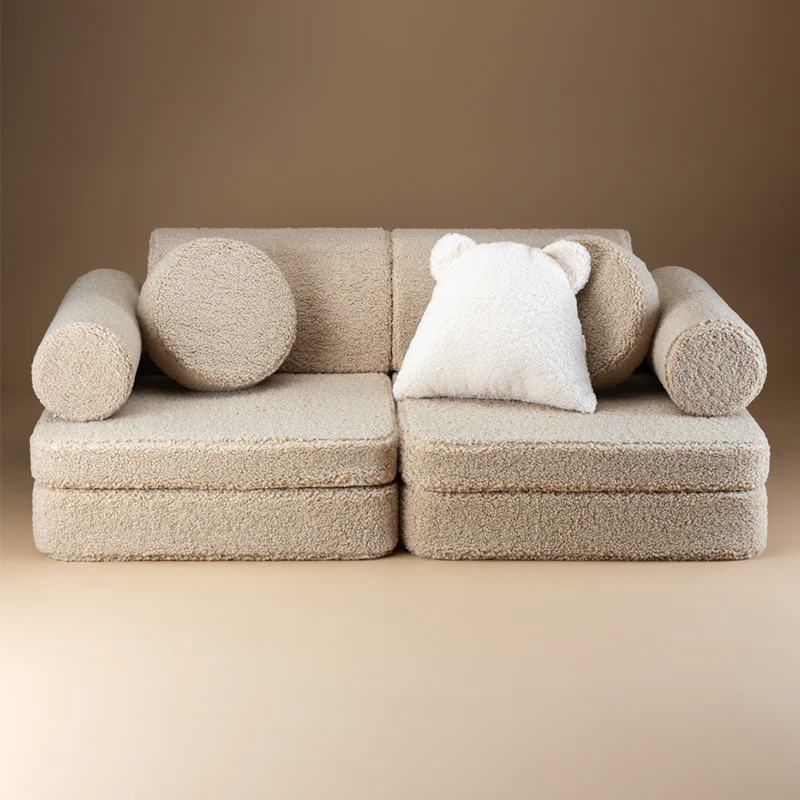 Wigiwama Sofa Teddy Settee Biscuit - Image 3