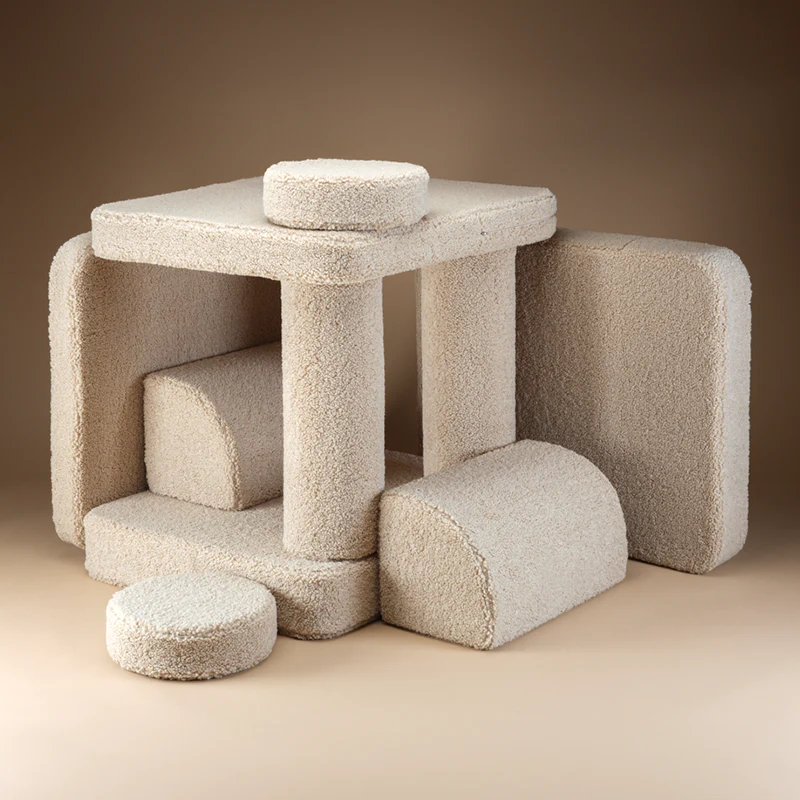 Wigiwama Sofa Teddy Settee Biscuit - Image 4