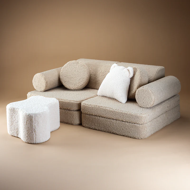 Wigiwama Sofa Teddy Settee Biscuit - Image 5