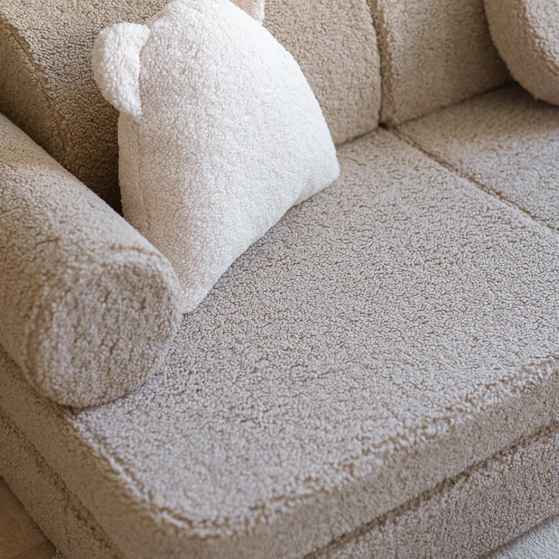 Wigiwama Sofa Teddy Settee Biscuit - Image 9