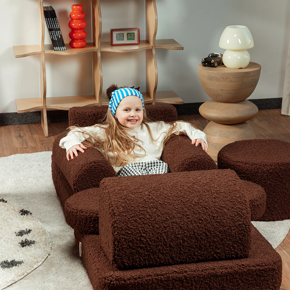 Wigiwama Sofa Teddy Settee Warm Hazel - Image 9