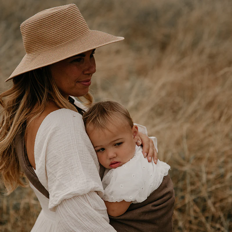 Wildride Hüfttrage für Kleinkinder Brown Linen - Image 3