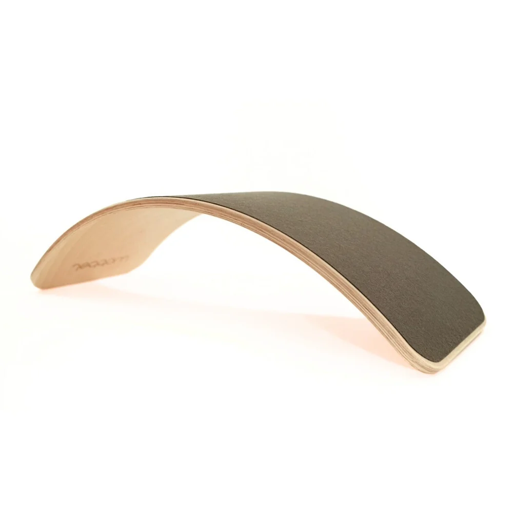 Wobbel  Original Balance Board transparent lackiert mit Filz  Jungle - Image 2