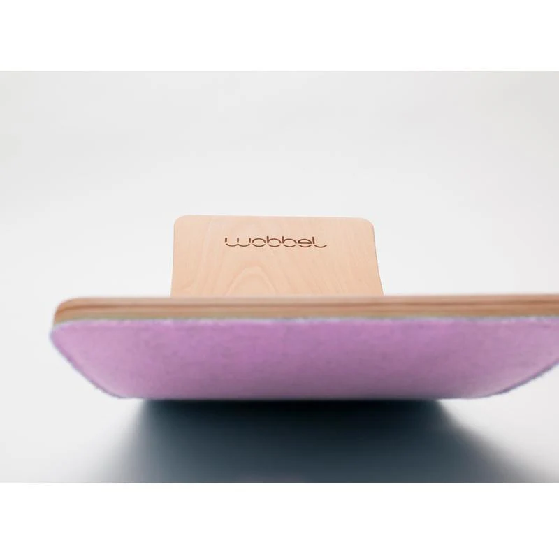 Wobbel  Starter Balance Board Transparent mit Filz  Wild Rose - Image 3