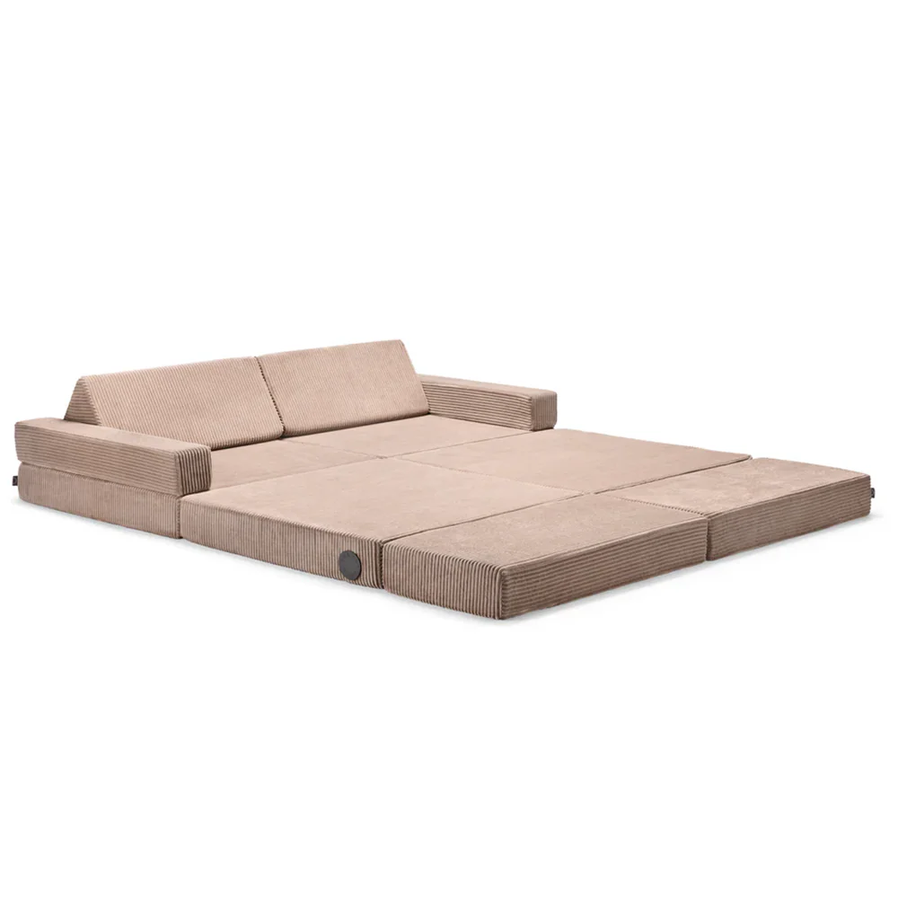 Wonderwuzz Gästebettmodul 'LA-LE-LU Cord' Taupe Nimmersatt - Image 2