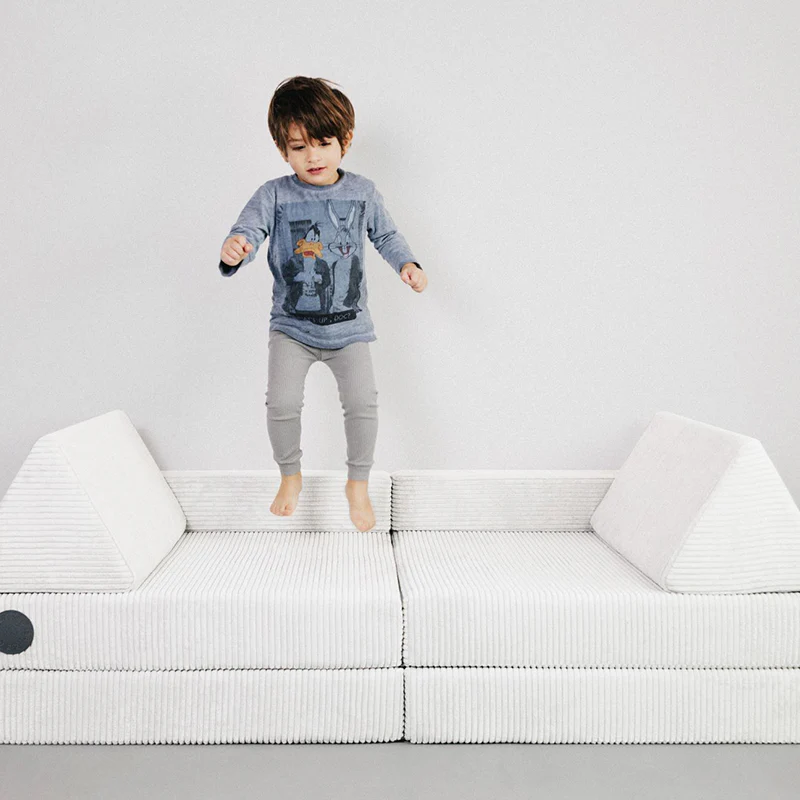 Wonderwuzz Spielsofa 'OH SO SOFY Cord' Cremehontas - Image 2