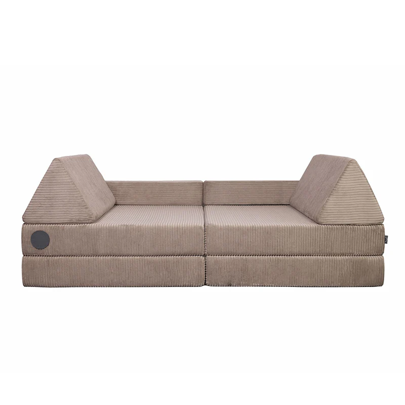 Wonderwuzz Spielsofa 'OH SO SOFY Cord' Taupe Nimmersatt - Image 3