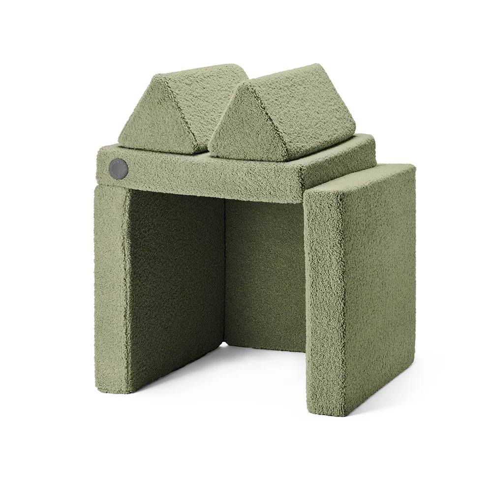 Wonderwuzz Spielsofa 'OH SO SOFY Teddy' Grünch - Image 3