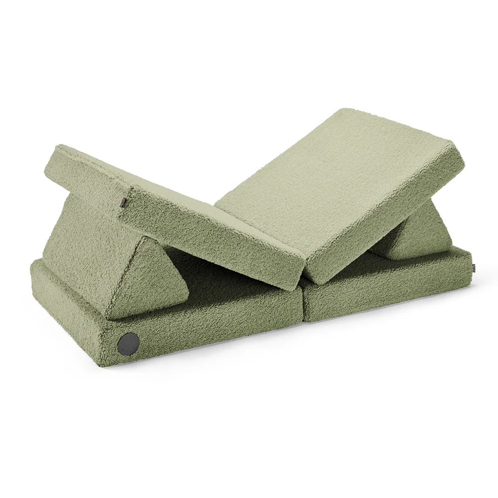 Wonderwuzz Spielsofa 'OH SO SOFY Teddy' Grünch - Image 4