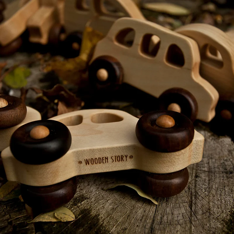 Wooden Story Spielauto aus Holz für Babys 30s - Image 6
