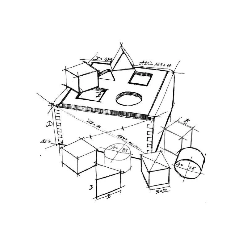 Wooden Story  Steckbox  Natur - Image 3