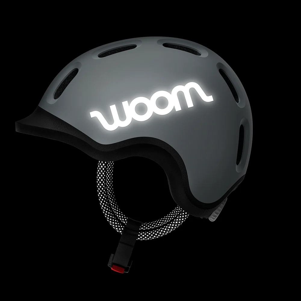 Woom Kinderhelm  'READY' Pale Grey - Image 2
