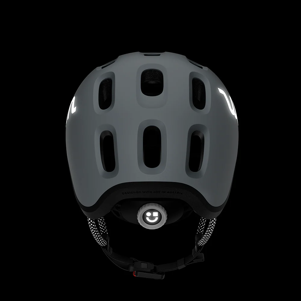 Woom Kinderhelm  'READY' Pale Grey - Image 4
